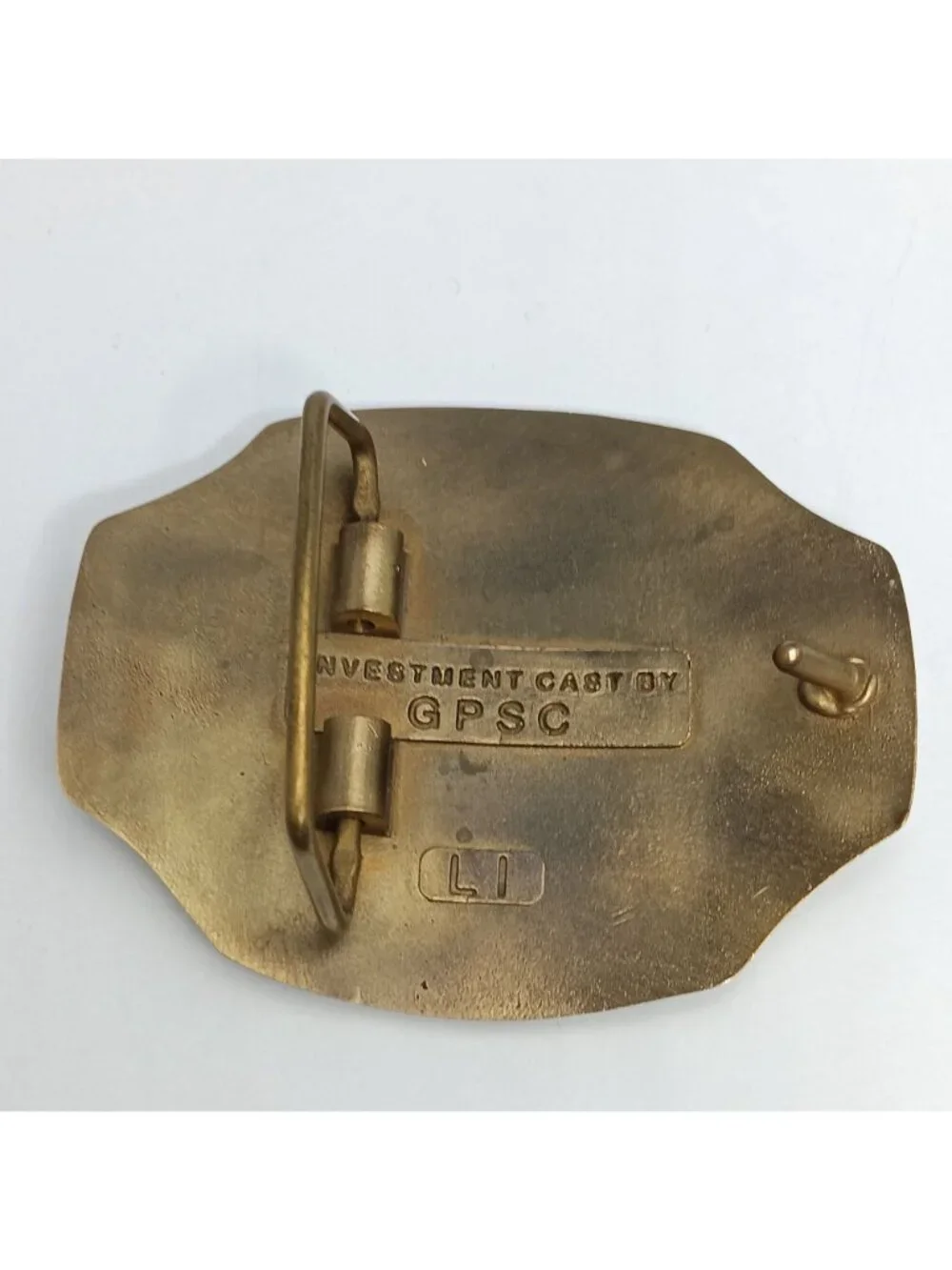 Vintage Ralston Purina Brass Belt Buckle 3